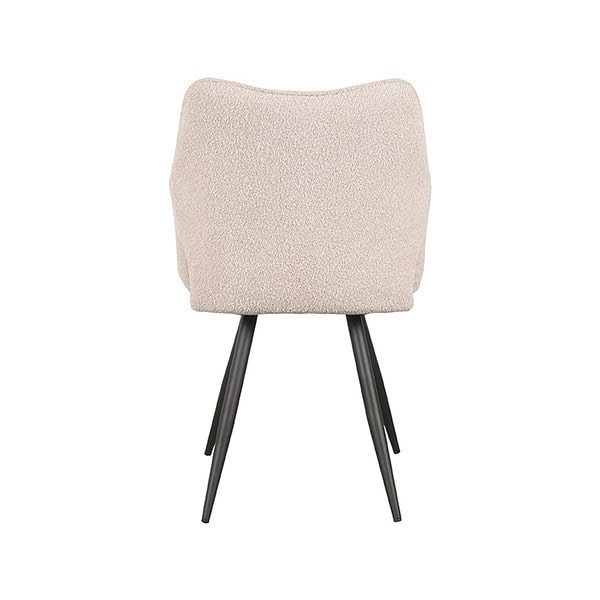 LABEL51 Eetkamerstoel Noud - Naturel - Boucle - Afbeelding 4