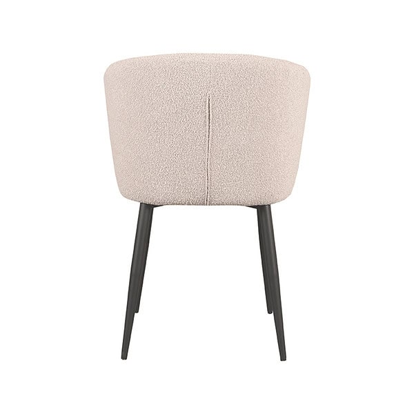 LABEL51 Eetkamerstoel Wave - Naturel - Boucle - Afbeelding 4