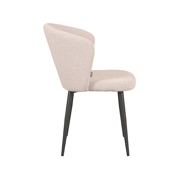 LABEL51 Eetkamerstoel Wave - Naturel - Boucle - Afbeelding 3