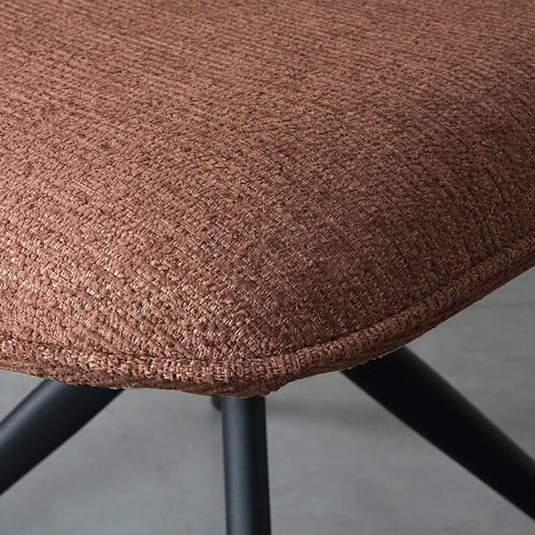 LABEL51 Eetkamerstoel Finn - Terra - Boucle - Afbeelding 6