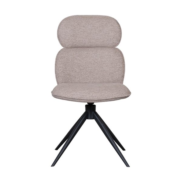 LABEL51 Eetkamerstoel Finn - Naturel - Boucle - Afbeelding 3