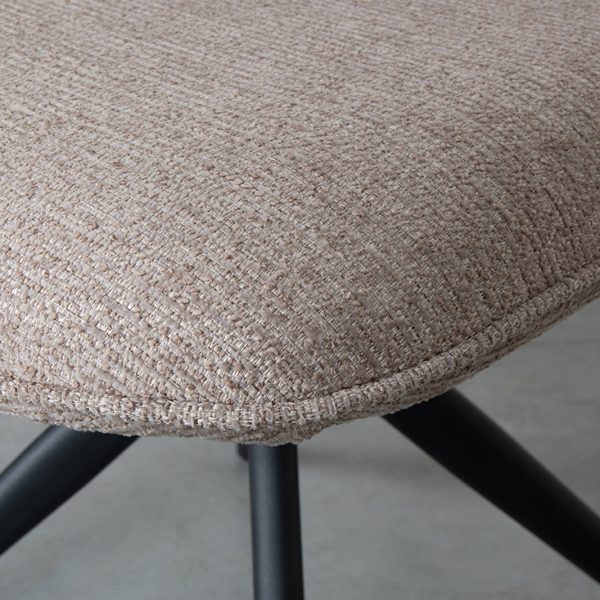 LABEL51 Eetkamerstoel Finn - Naturel - Boucle - Afbeelding 6