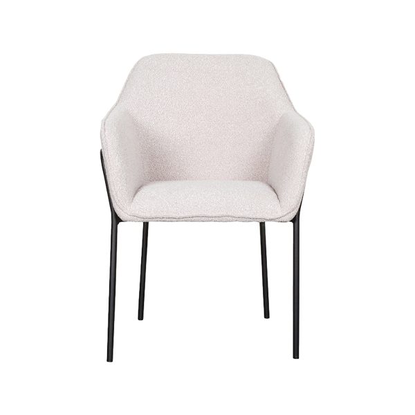 LABEL51 Eetkamerstoel Dexter - Naturel - Boucle - Afbeelding 2