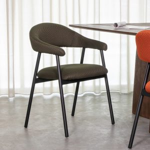 LABEL51 Eetkamerstoel Amaze - Hunter - Breathe - Black Frame