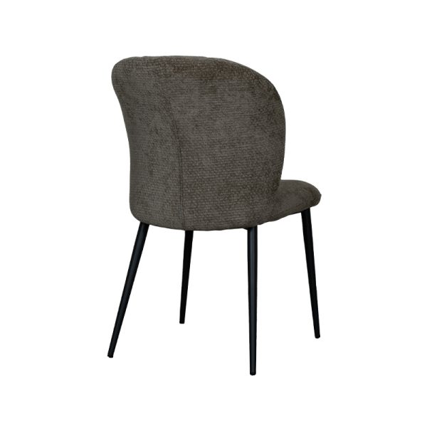 LABEL51 Eetkamerstoel Vino - Hunter - Elite - Black Frame - Afbeelding 4
