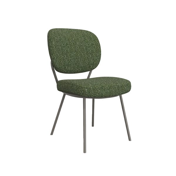 LABEL51 Eetkamerstoel Singapore - Forest - Boucle - Forest Frame - Afbeelding 2