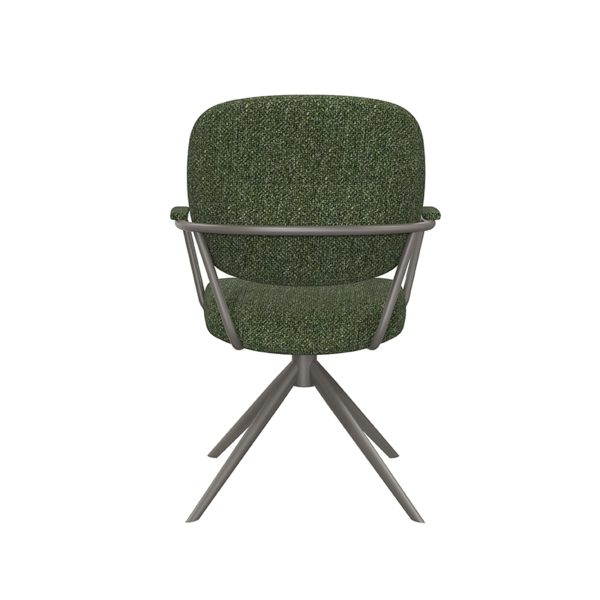 LABEL51 Eetkamerstoel Basel - Forest - Boucle - Forest Frame - Afbeelding 6