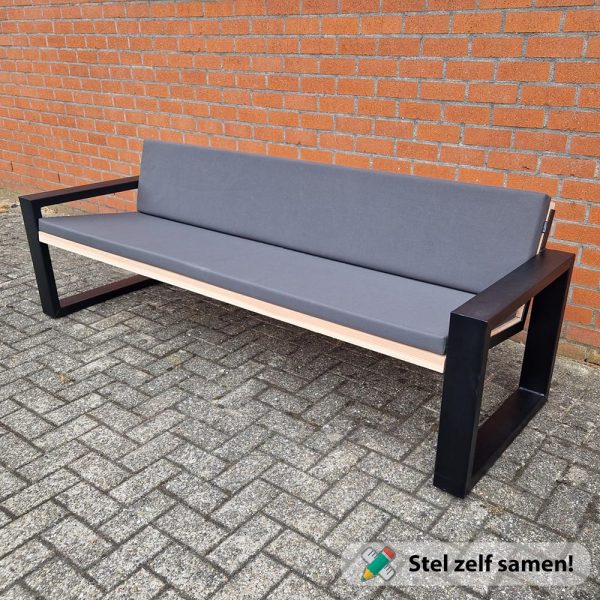 Douglas-hout-loungebank-met-stalen-frame