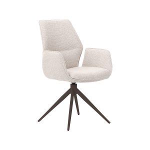 LABEL51 Eetkamerstoel I_Sereno - Mushroom - Royal Boucle - One size