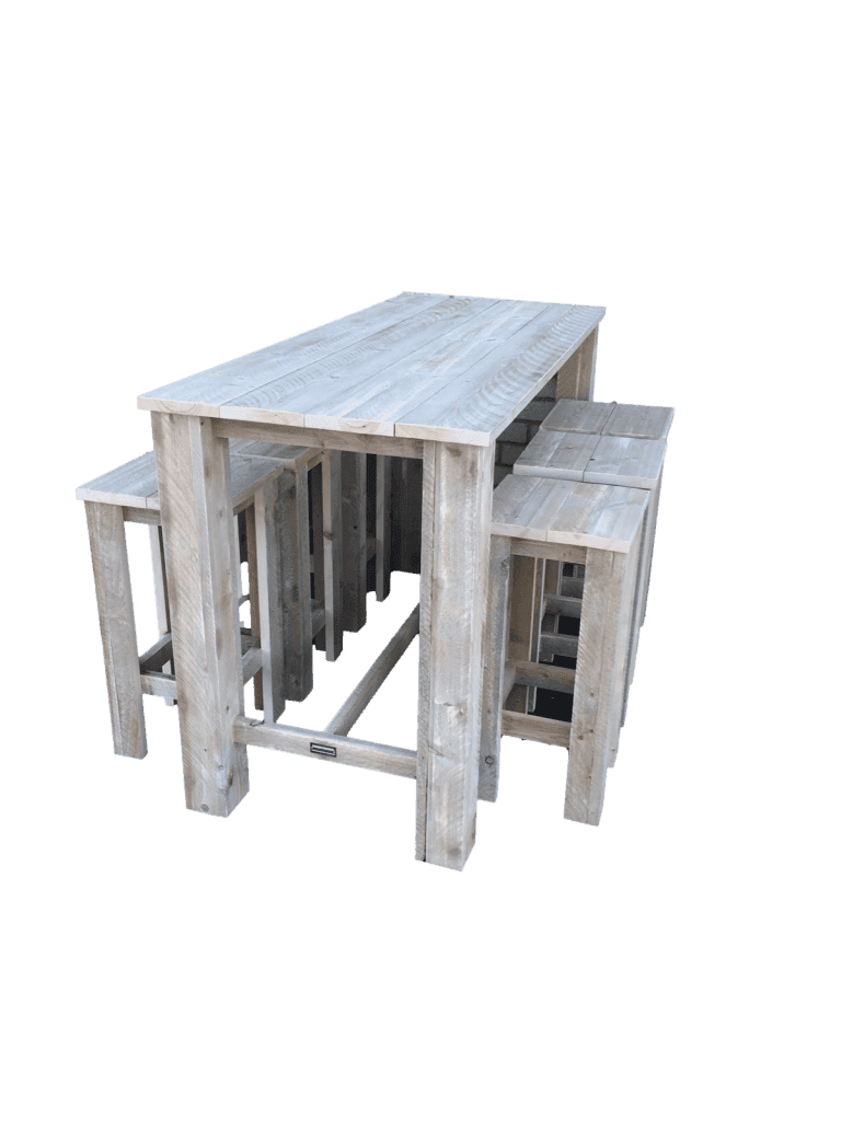 Steigerhouten bartafel - Afbeelding 3