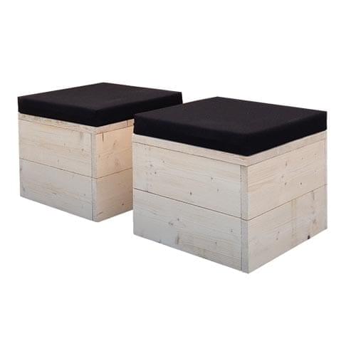 Hocker met overhangend bovenblad - Afbeelding 3