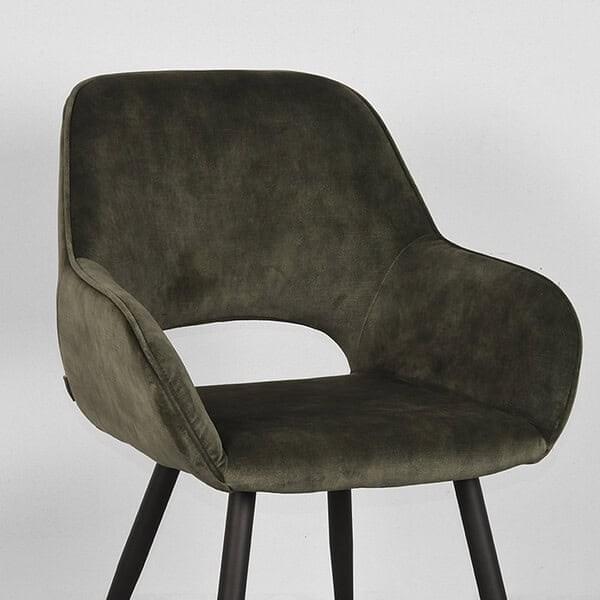 LABEL51 Eetkamerstoel Fer - Hunter - Velours - Afbeelding 5