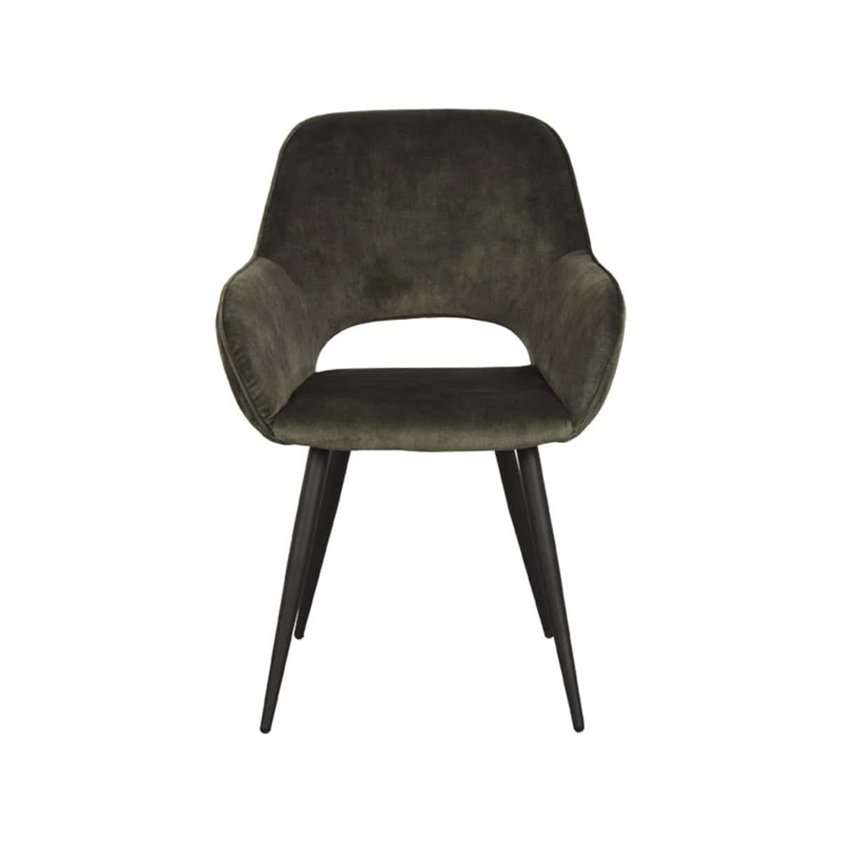 LABEL51 Eetkamerstoel Fer - Hunter - Velours - Afbeelding 2