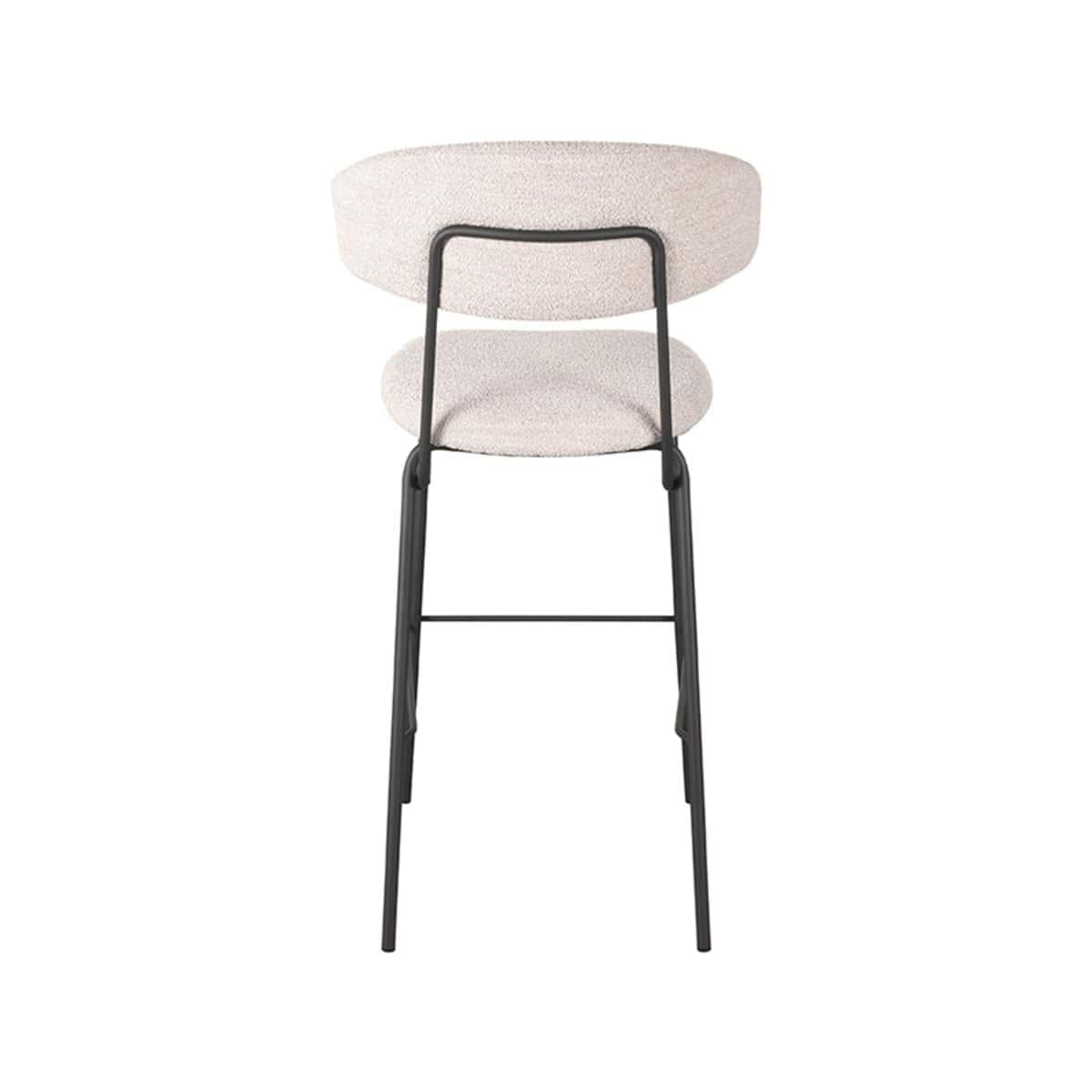 LABEL51 Barkruk Zack - Naturel - Boucle - Zithoogte 78 - Afbeelding 5