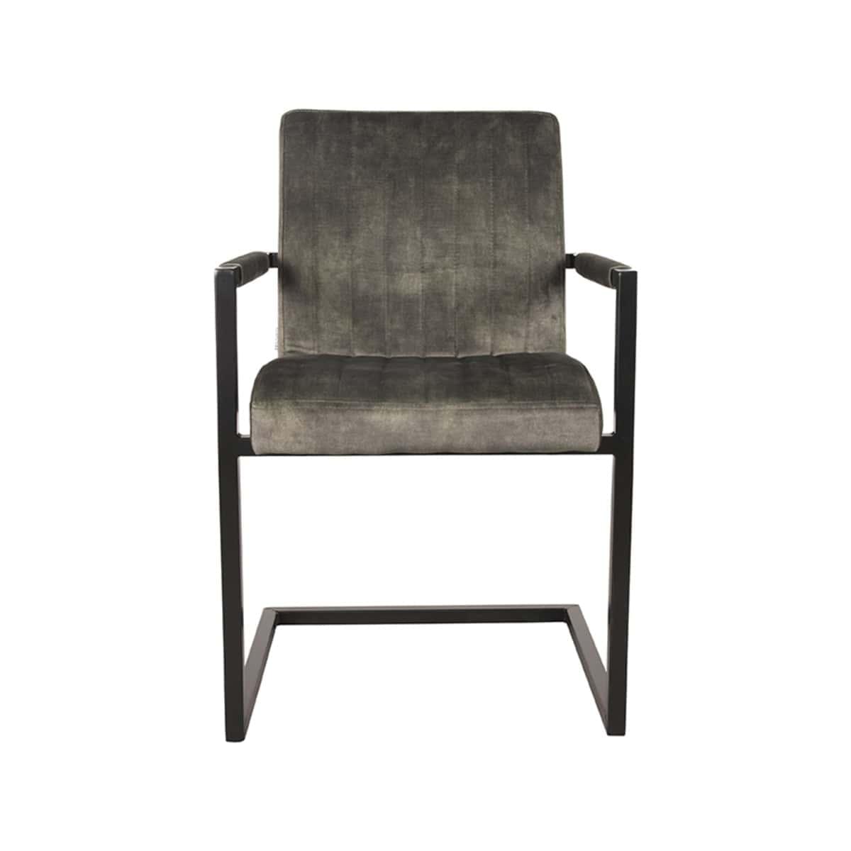 LABEL51 Eetkamerstoel Milo - Hunter - Velours - Afbeelding 2