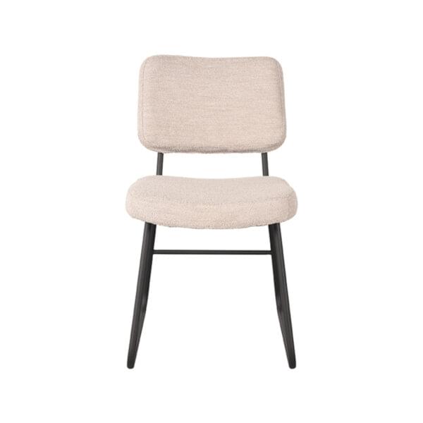 LABEL51 Eetkamerstoel Noah - Naturel - Boucle - Afbeelding 2