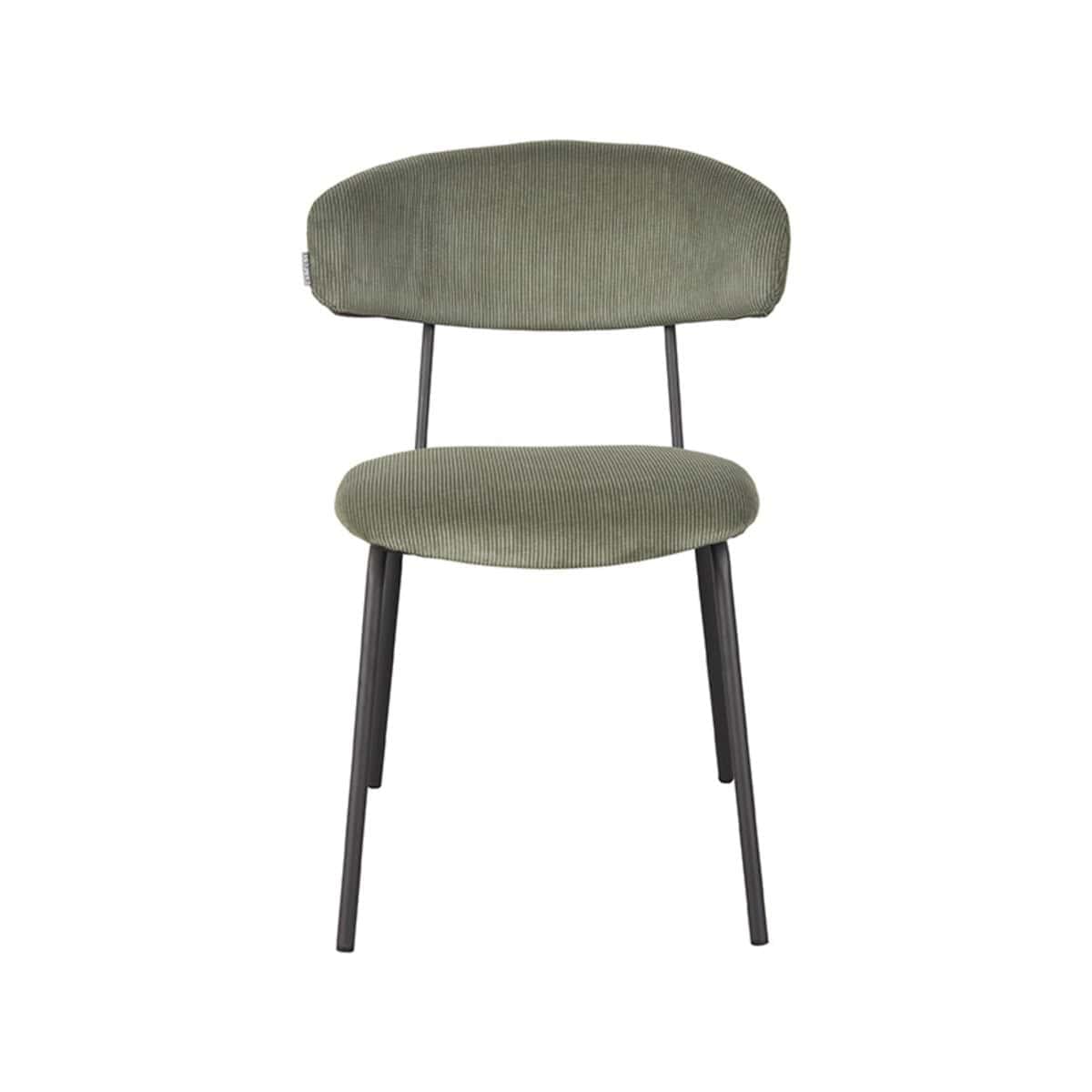 LABEL51 Eetkamerstoel Zack - Forest - Ribcord - Afbeelding 2