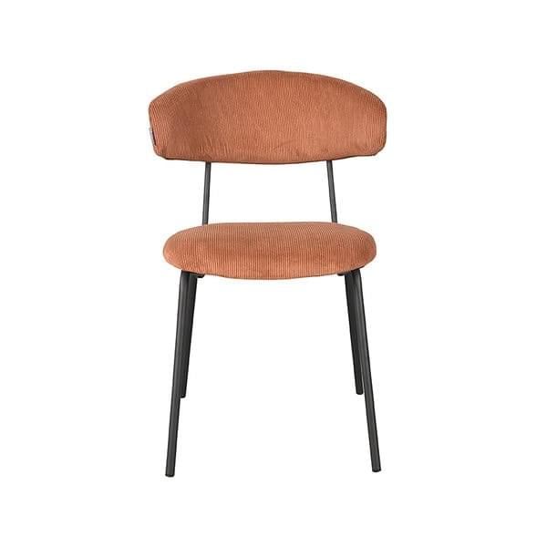 LABEL51 Eetkamerstoel Zack - Rust - Ribcord - Afbeelding 2