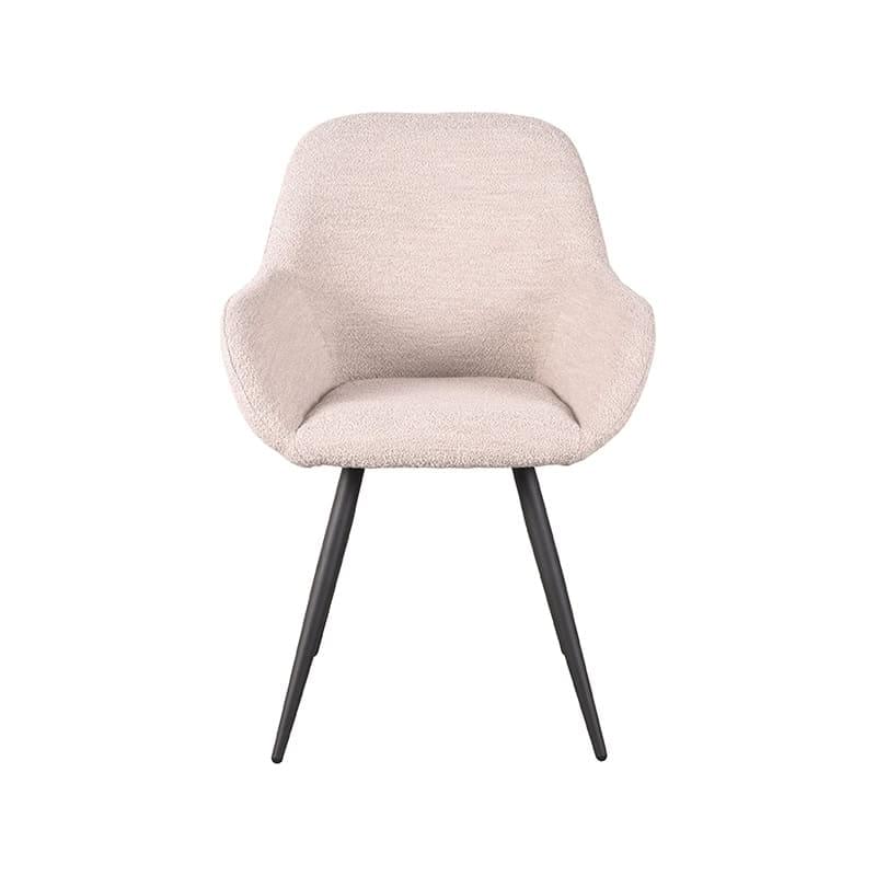 LABEL51 Eetkamerstoel Fender - Naturel - Boucle - Afbeelding 2