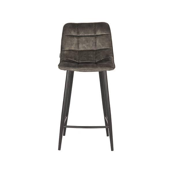 LABEL51 Barkruk Jelt 45x48x94 cm - Hunter - Velours - Afbeelding 3
