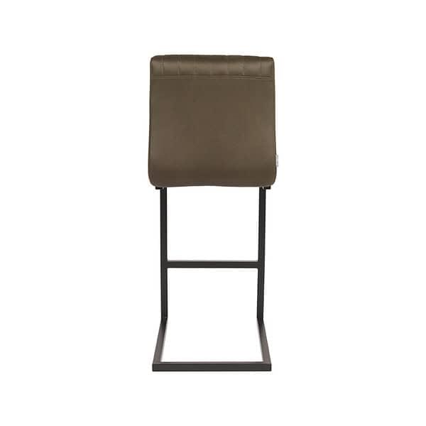 LABEL51 Barkruk Milo - Army green - Microfiber - Afbeelding 5