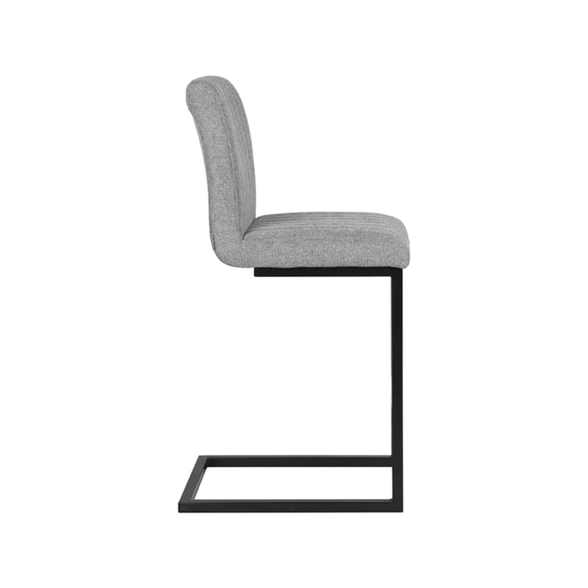 LABEL51 Barkruk Milo - Zinc - Weave - Afbeelding 4