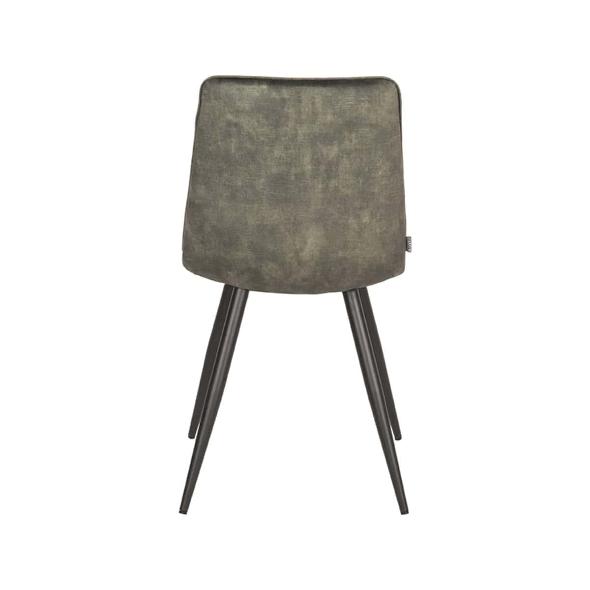 LABEL51 Eetkamerstoel Jelt - Hunter - Velours - Afbeelding 4