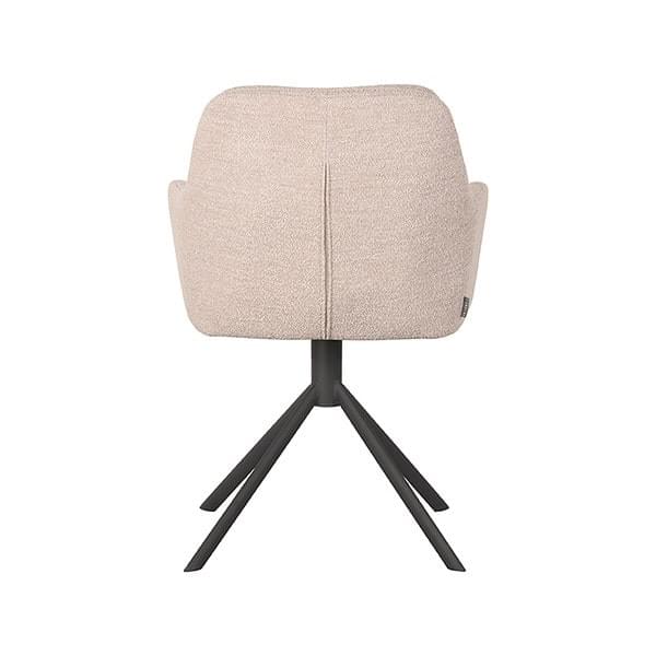 LABEL51 Eetkamerstoel Joy - Naturel - Boucle - Afbeelding 5
