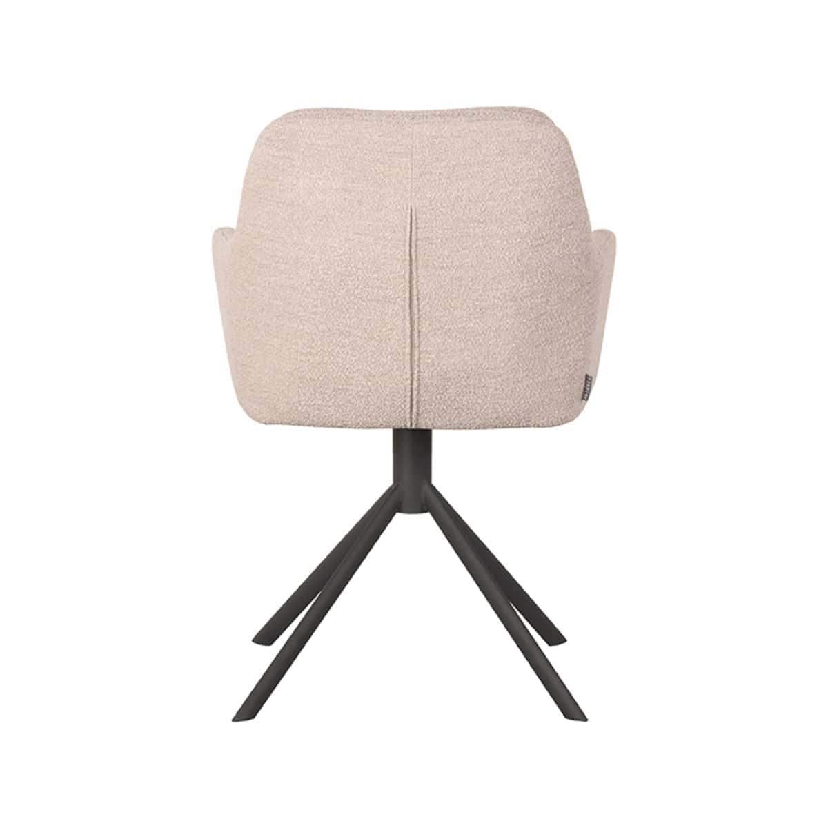 LABEL51 Eetkamerstoel Joy - Naturel - Boucle - Afbeelding 5