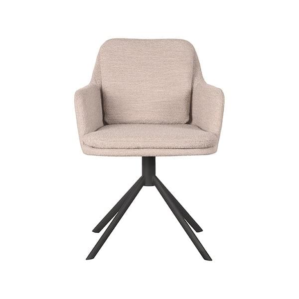 LABEL51 Eetkamerstoel Joy - Naturel - Boucle - Afbeelding 3