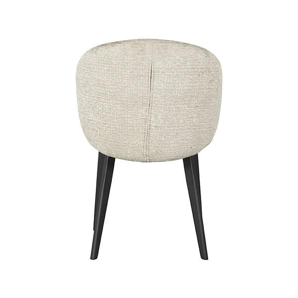 LABEL51 Eetkamerstoel Logan - Beige - Fluweel - Afbeelding 4
