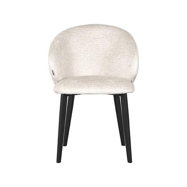 LABEL51 Eetkamerstoel Logan - Crème - Micro Suede - Afbeelding 2