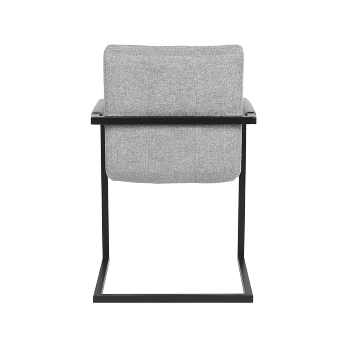 LABEL51 Eetkamerstoel Milo - Zinc - Weave - Afbeelding 4