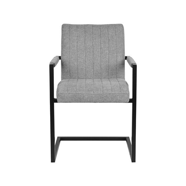 LABEL51 Eetkamerstoel Milo - Zinc - Weave - Afbeelding 2