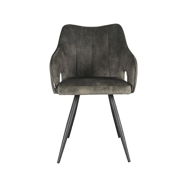 LABEL51 Eetkamerstoel Noud - Hunter - Velours - Afbeelding 2