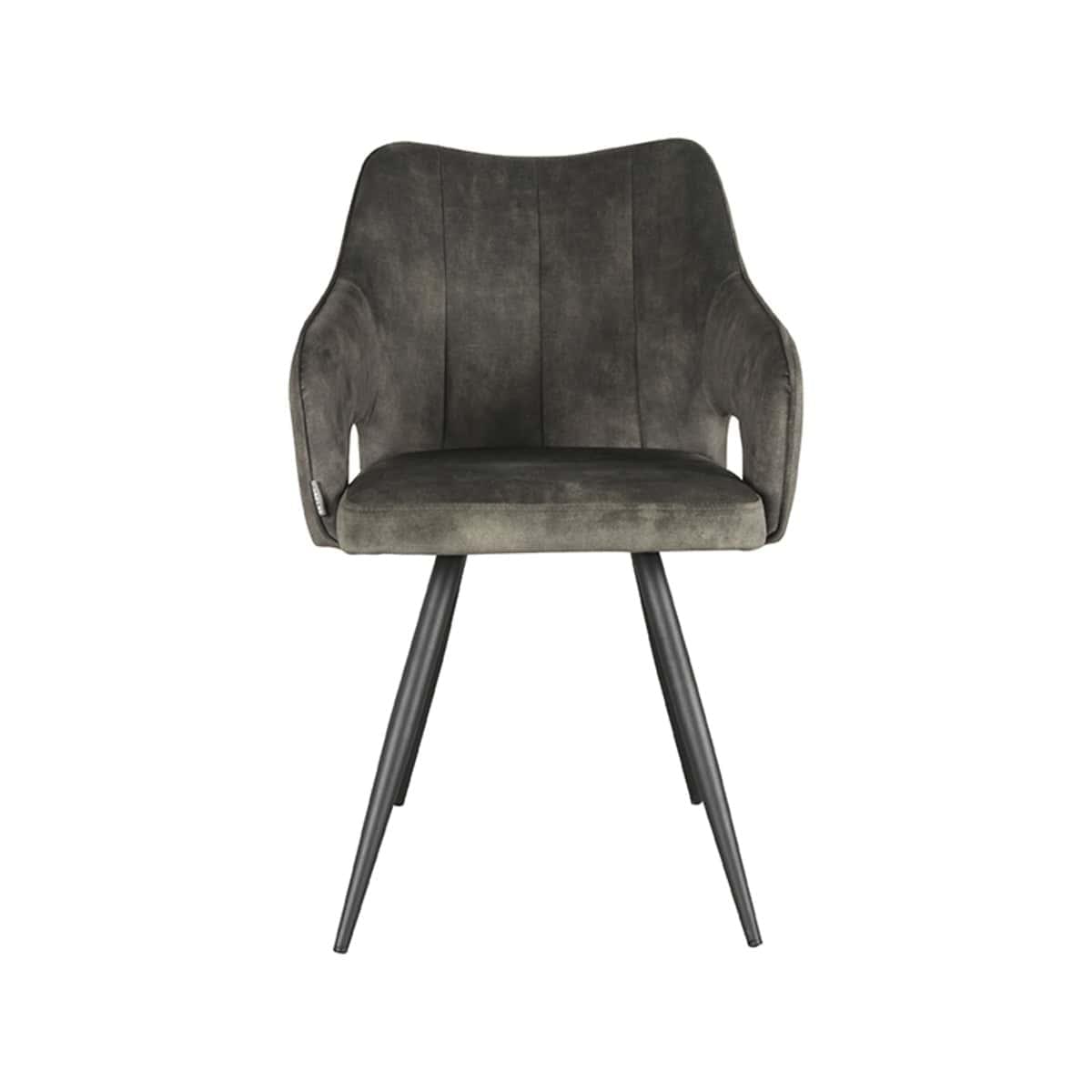 LABEL51 Eetkamerstoel Noud - Hunter - Velours - Afbeelding 2