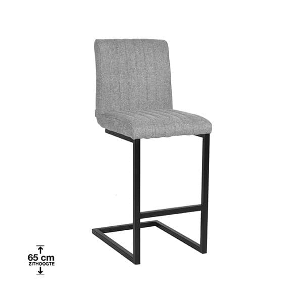 LABEL51 Barkruk Milo - Zinc - Weave