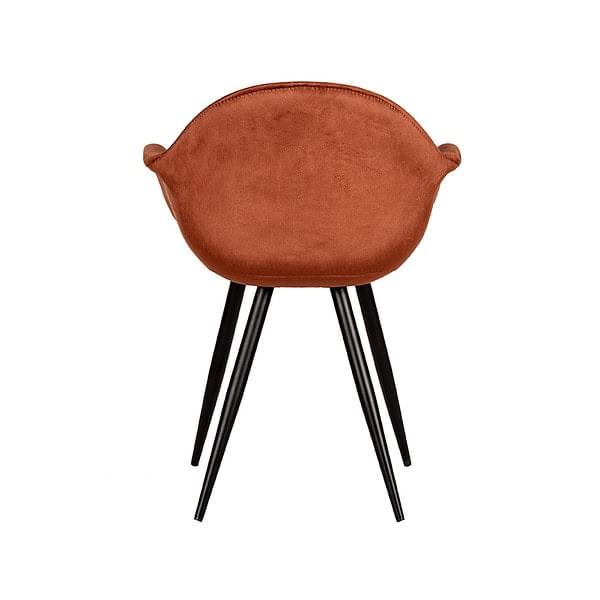 LABEL51 Eetkamerstoel Forli - Rust - Fluweel - Afbeelding 4