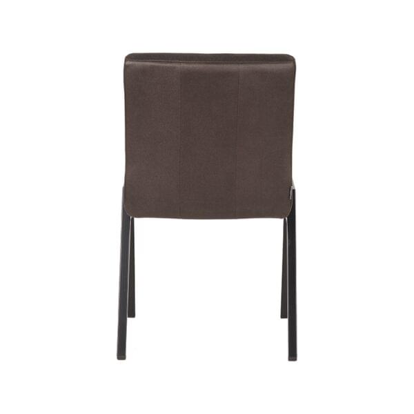 LABEL51 Eetkamerstoel Matz - Antraciet - Microfiber - Afbeelding 5