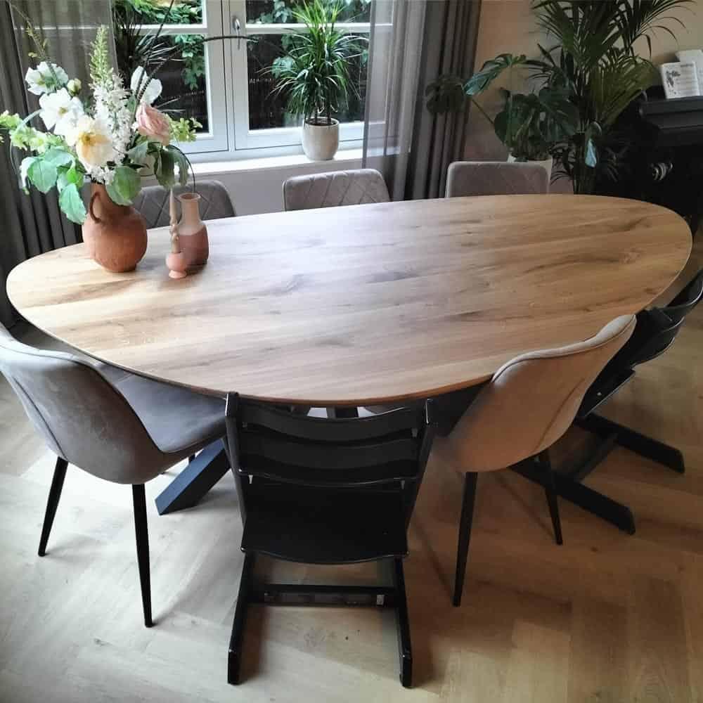 Eettafel kiezel