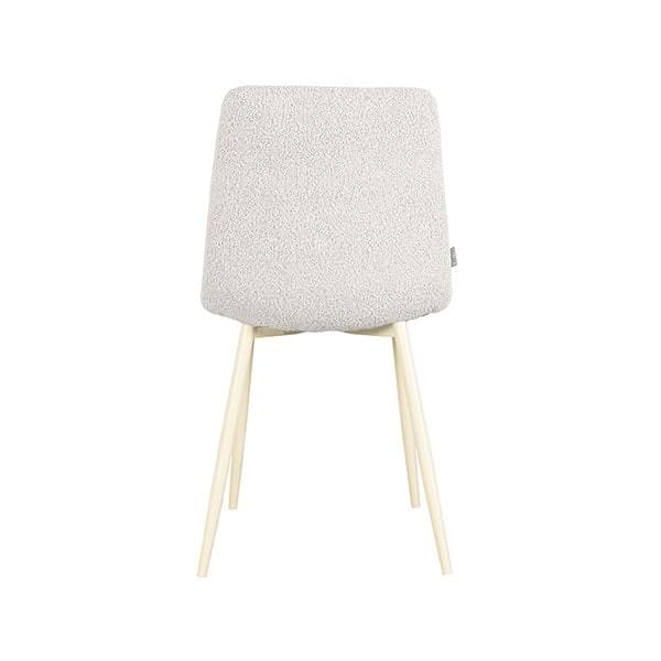 LABEL51 Eetkamerstoel Nino - Naturel - Boucle - Afbeelding 4