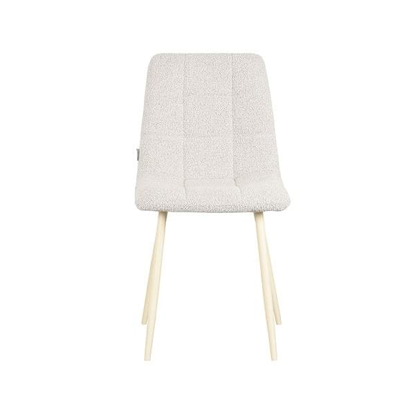 LABEL51 Eetkamerstoel Nino - Naturel - Boucle - Afbeelding 2