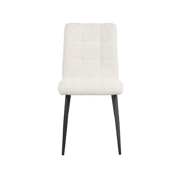LABEL51 Eetkamerstoel Sam - Naturel - Boucle - Afbeelding 2