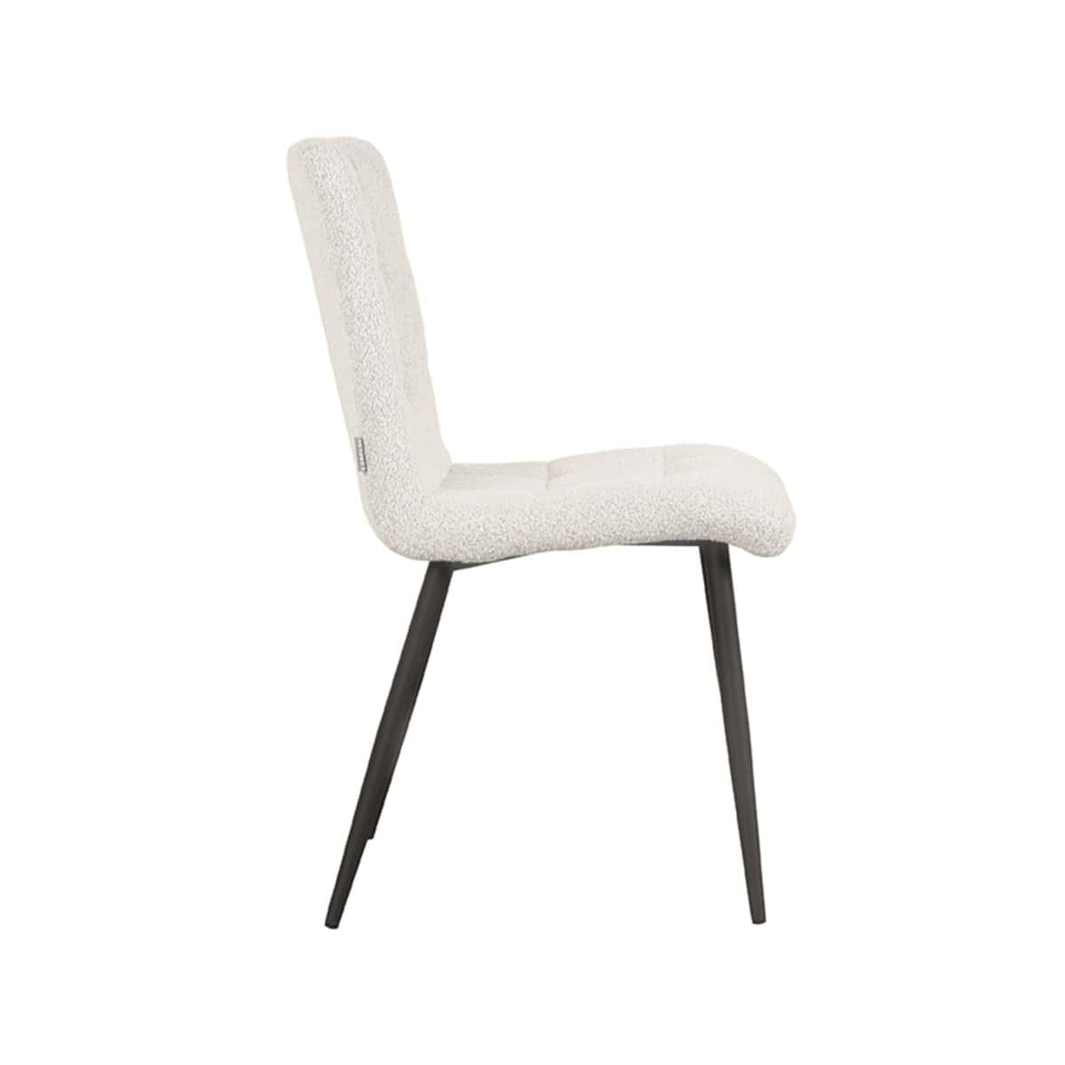 LABEL51 Eetkamerstoel Sam - Naturel - Boucle - Afbeelding 3