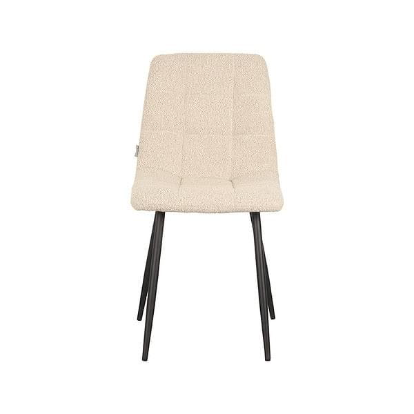 LABEL51 Eetkamerstoel Juul - Zand - Boucle - Afbeelding 2