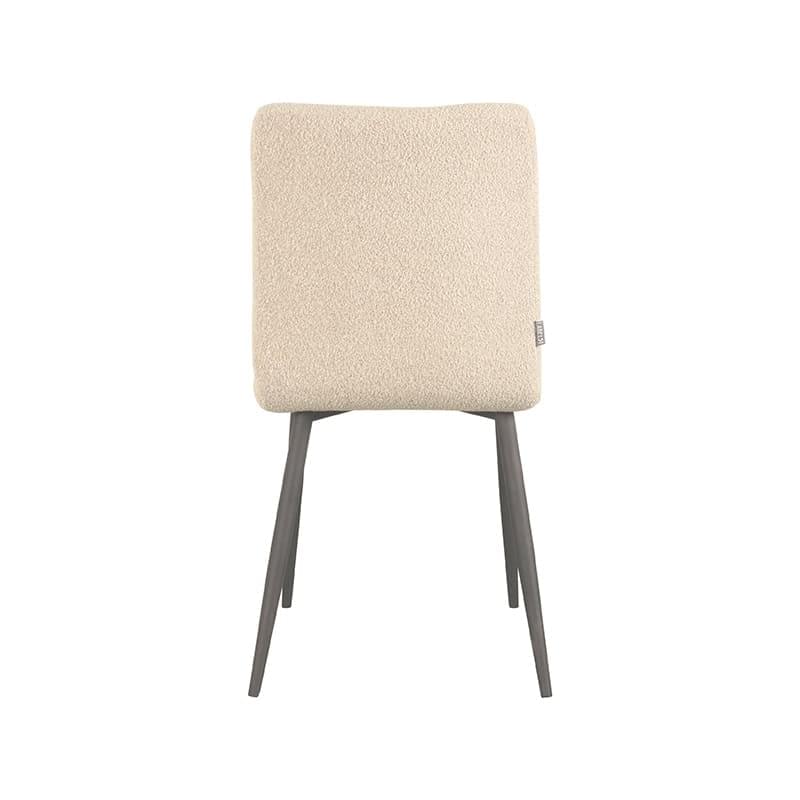 LABEL51 Eetkamerstoel Sam - Zand - Boucle - Afbeelding 4