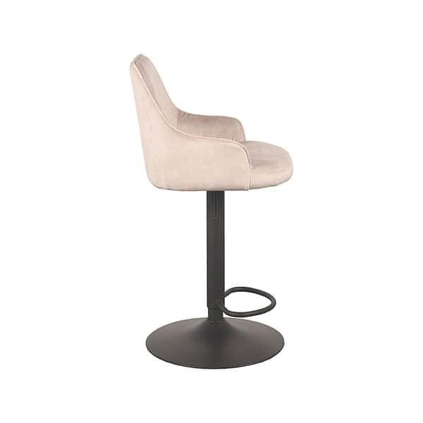 LABEL51 Barkruk Fender - Naturel - Velours - Afbeelding 6