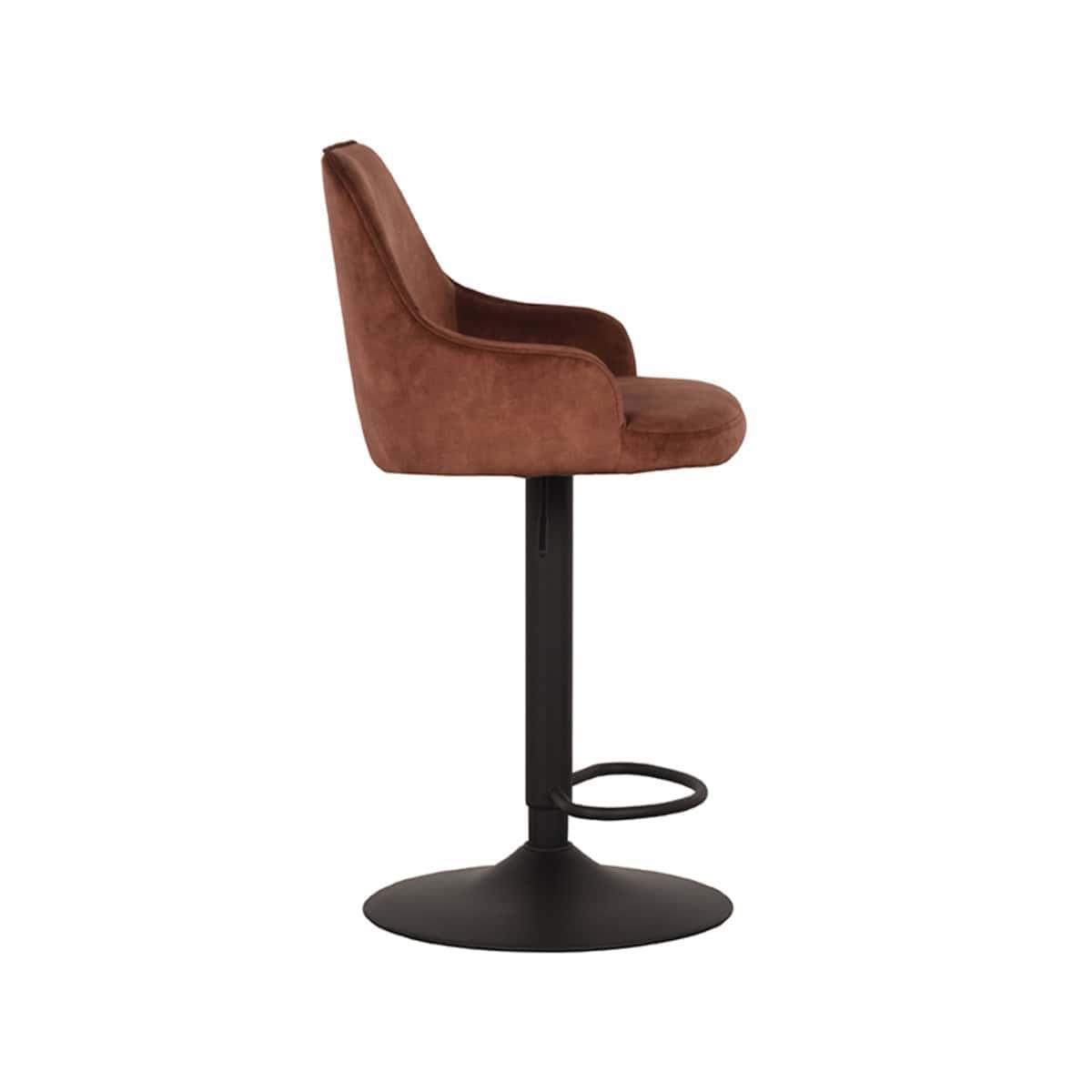 LABEL51 Barkruk Fender - Rust - Velours - Afbeelding 6