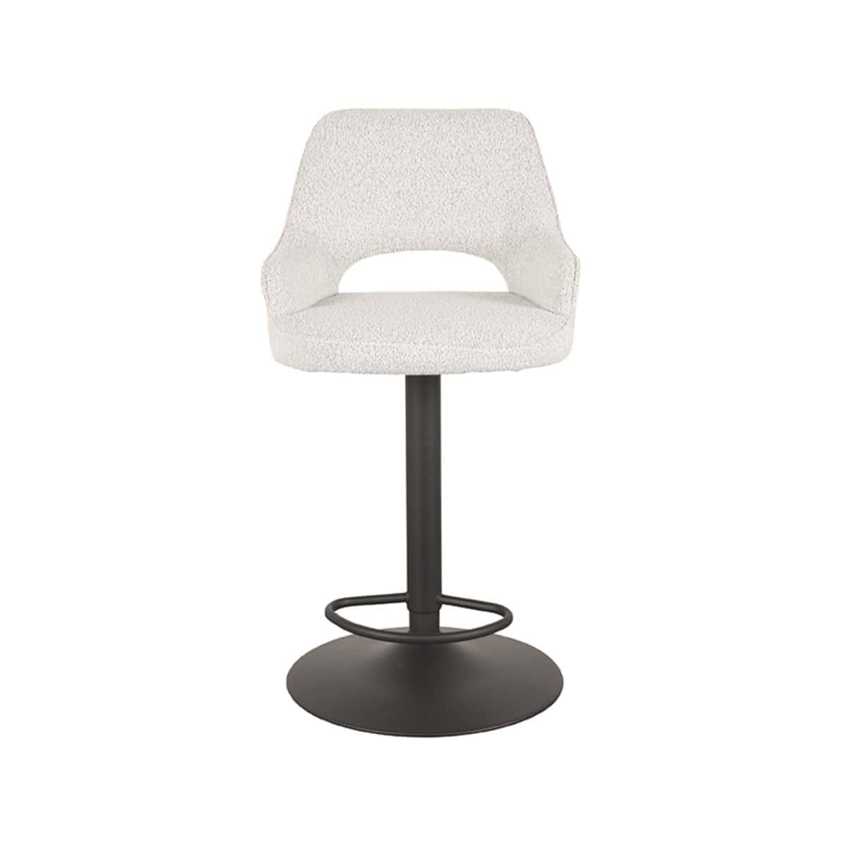 LABEL51 Barkruk Fer - Wit - Boucle - Afbeelding 4