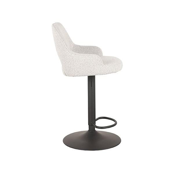 LABEL51 Barkruk Fer - Wit - Boucle - Afbeelding 6